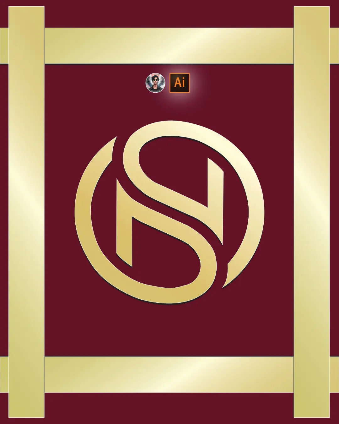 Letter 'N & O' Cobra Logo Design - Post